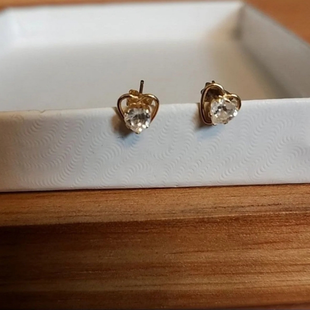 3 for $10 heart earrings